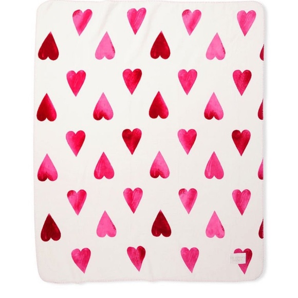 ♥️Victoria secret heart Sherpa blanket - Picture 5 of 6